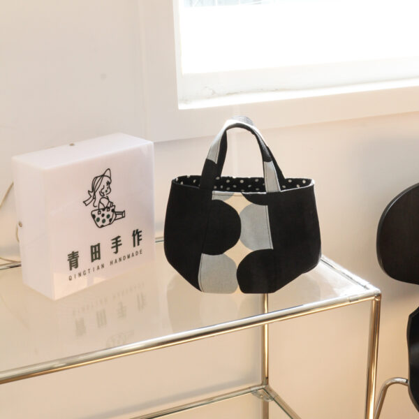 IMG_8295 熱氣球造型手拿包-活潑圓點/三色可選(小)