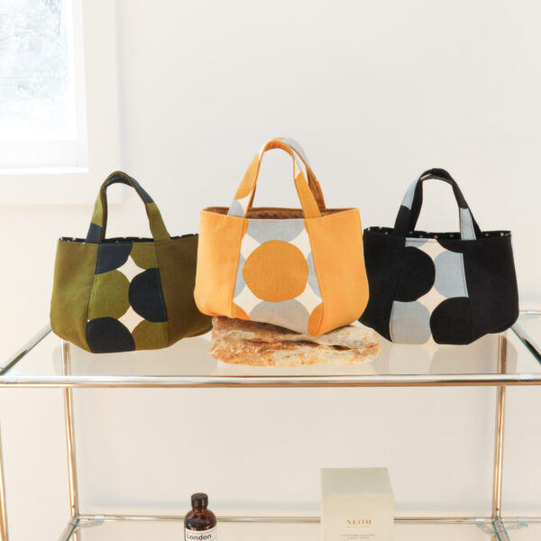 IMG_8296 熱氣球造型手拿包-活潑圓點/三色可選(小)