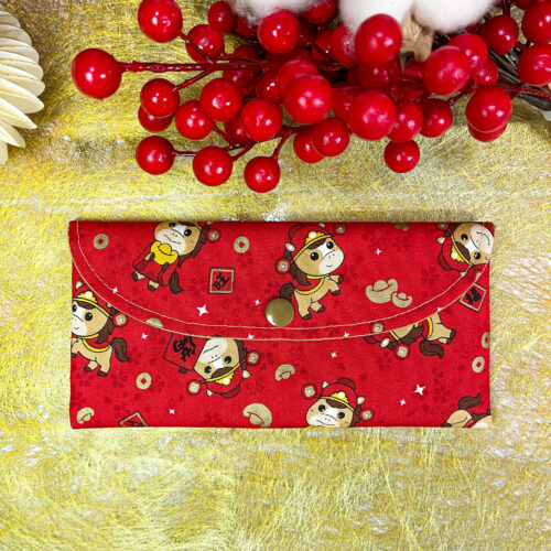 IMG_7992 手作布紅包袋(馬踏花開)