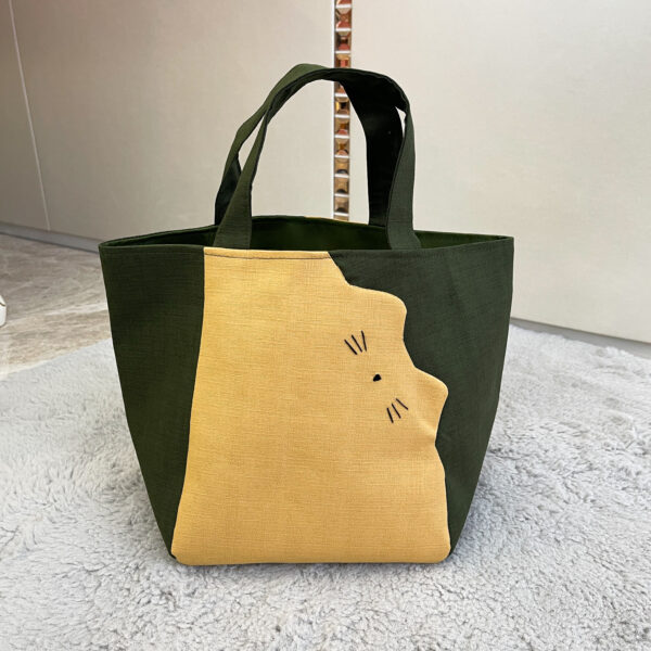 躲貓貓手提袋-抹茶蜜貓 躲貓貓手提袋/六色可選